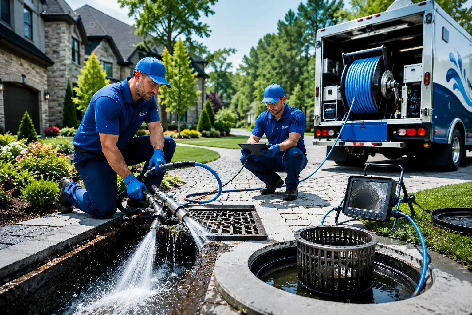 Local outdoor drain cleaning professionals in Lublin, WI